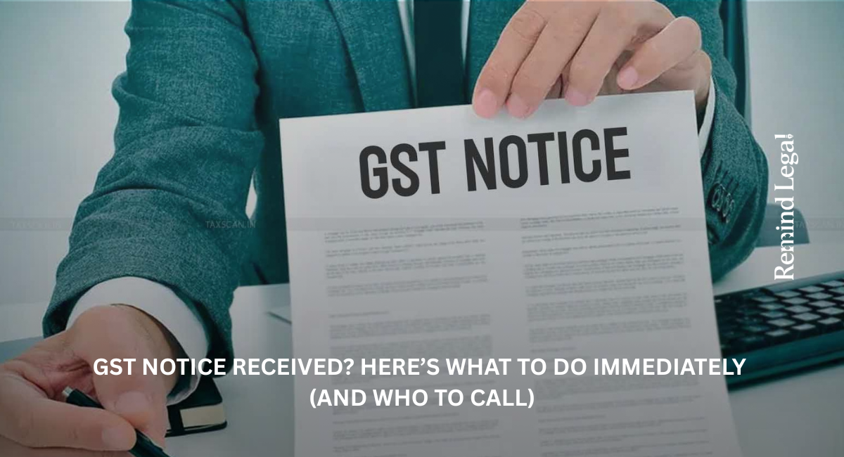 GST Notice Received